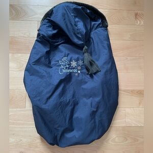 Babywearing winter cover